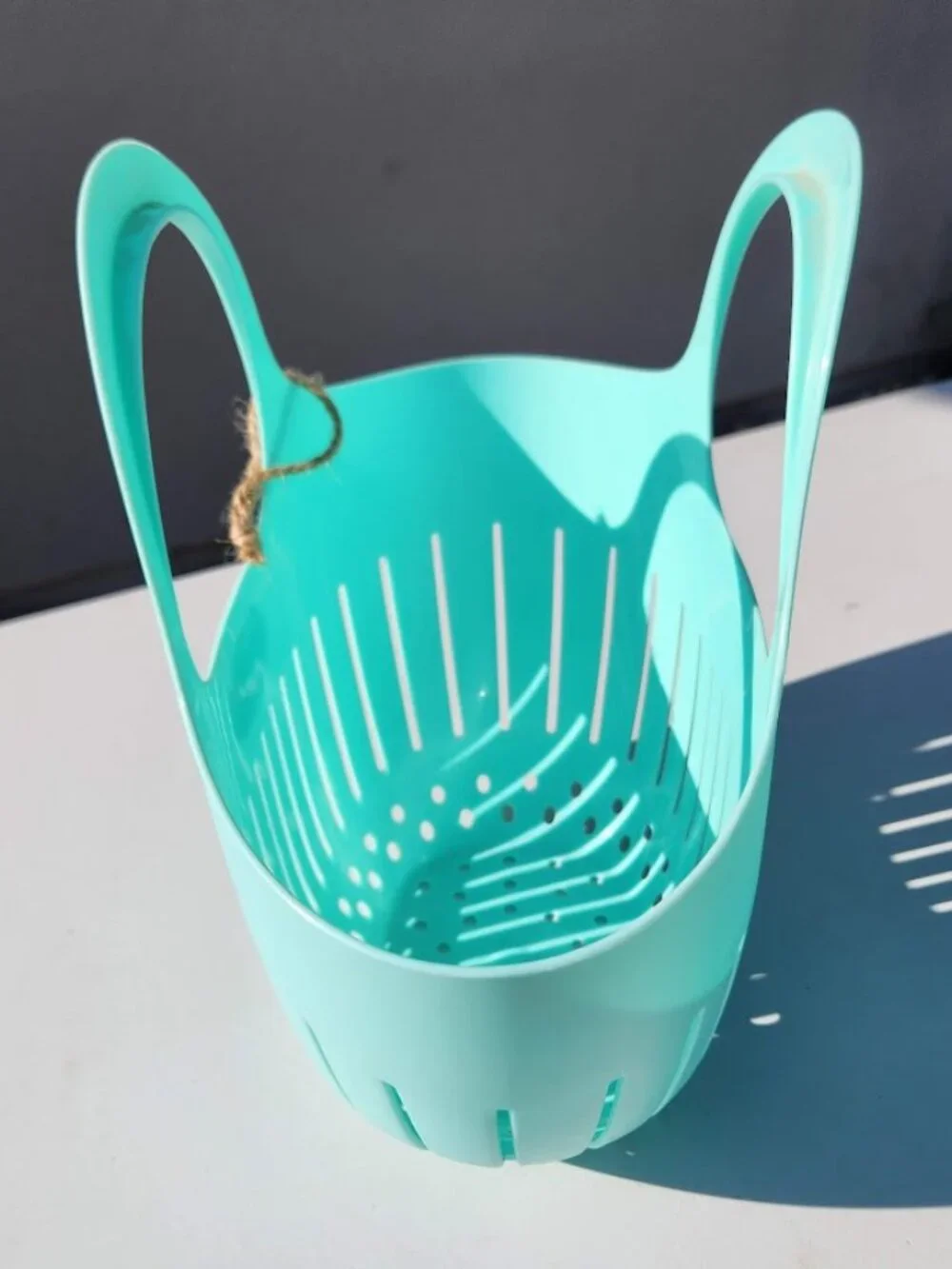NEW Hutzler Mini Colander Garden Basket Vegetable Produce Collection w/ Handles